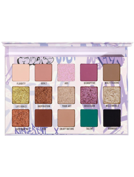 Mulac Palette Different X Palette Di Pigmenti Pressati