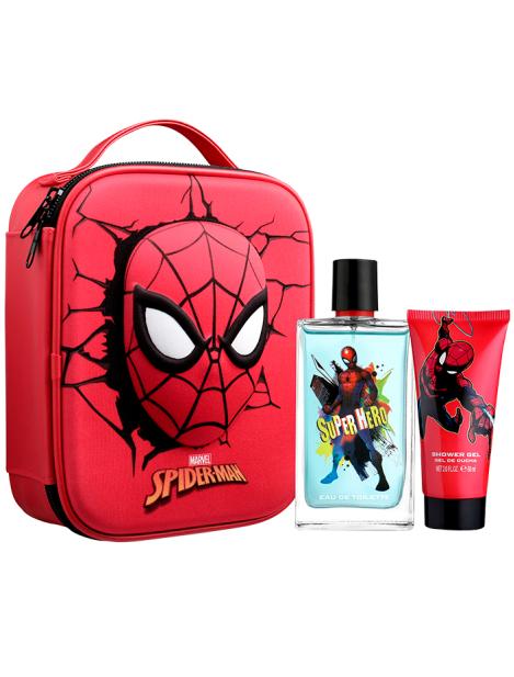 Spiderman Cofanetto Edt + Gel Doccia + Zainetto 3D - 3Pz