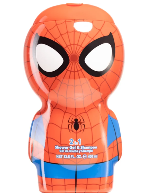 Air Val Spiderman Gel Doccia E Shampoo 2 In 1 400 Ml