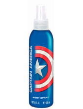 Disney Marvel Avengers Captain America Body Spray Per I Bimbi - 200 Ml