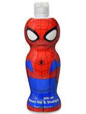 Spiderman 2 In 1 Gel Doccia E Shampoo Bimbi 400 Ml