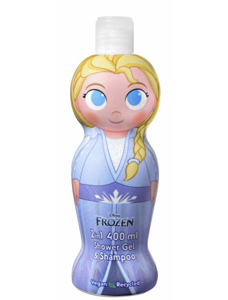 Disney Frozen Elsa 1D 2 In 1 Shower Gel & Shampoo - 400 Ml