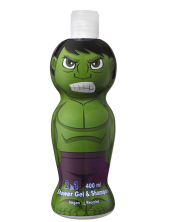 Disney Avengers Hulk 1d 2 In 1 Shower Gel & Shampoo - 400 Ml