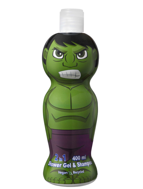 Disney Avengers Hulk 1D 2 In 1 Shower Gel & Shampoo - 400 Ml