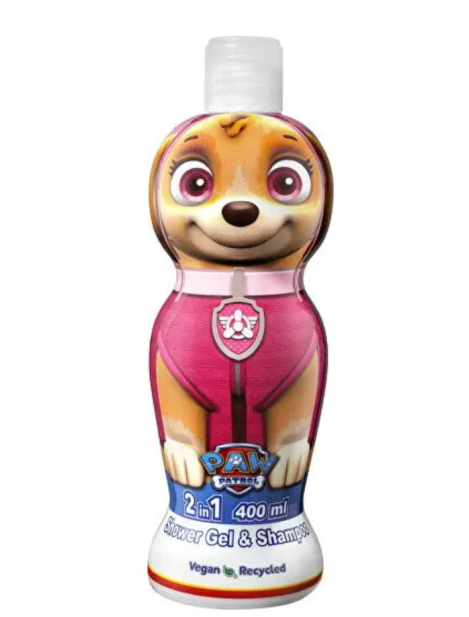 Paw Patrol Skye 1D 2 In 1 Shower Gel & Shampoo - 400 Ml