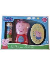 Peppa Pig Cofanetto Shower Gel & Shampoo 2d 400 Ml + Sponge + Bubbles