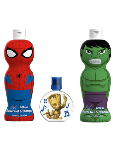 Marvel Cofanetto Eau De Toilette 50 Ml + Gel Doccia Shampoo 2 X 400 Ml