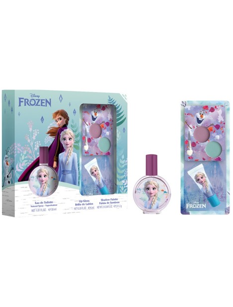 Disney Cofanetto Frozen Ii Eau De Toilette 30 Ml + Eyeshadow + Lip Glos