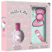 Hello Kitty Cofanetto Eau De Toilette 30 Ml + Shadow Palette Ombretto 2 X 1,2 G + Lucidalabbra 6 Ml