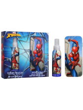Spiderman Cofanetto Fragranza Edt + Scatola In Metallo Per Bambini - 2pz