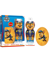 Paw Patrol Cofanetto Chase Gel Doccia Shampoo 400 Ml + Spugnetta