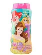 Disney Principesse 2 In 1 Bagnoschiuma Shampoo 475 Ml