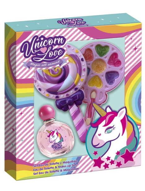 Unicorn Love Set In Latta Per Bambina Profumo e Burrocacao