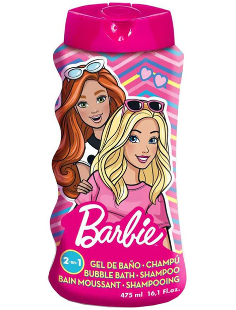 Barbie 2 In 1 Bagnoschiuma Shampoo 475 Ml