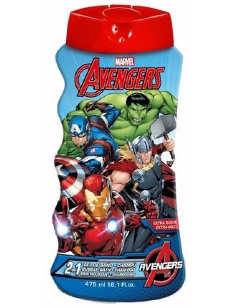 Marvel Avengers Gel Doccia E Shampoo 2 In 1 475 Ml