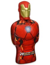 Disney Marvel Avengers Iron Man Busto 3d 2 In 1 Bagnoschiuma Shampoo 350 Ml