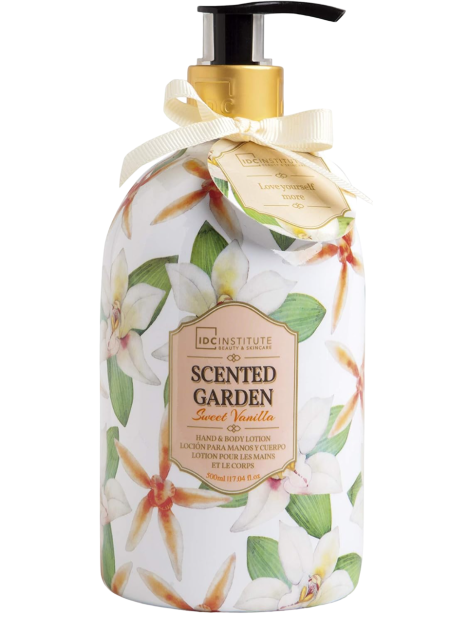 Idc Institute Scented Garden Sweet Vanilla Lozione Mani E Corpo 500 Ml