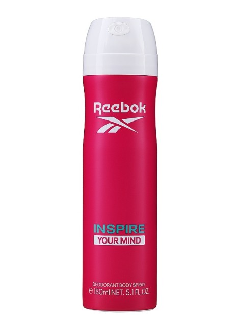 Reebok Inspire Your Mind Deodorant Body Spray Donna - 150 Ml