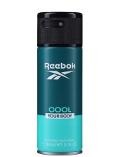 Reebok Cool Your Body Deodorant Body Spray Uomo - 150 Ml
