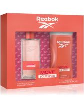 Reebok Move Your Spirit Donna Set Edt + Gel Doccia - 2 Pz