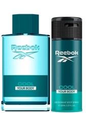 Reebok Cool Your Body Eau De Toilette Per Uomo + Deodorante Spray Cofanetto