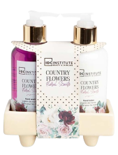 Idc Institute Cofanettocountry Flowers Floral Scents Detergente Mani 200ml + Crema Mani 200ml