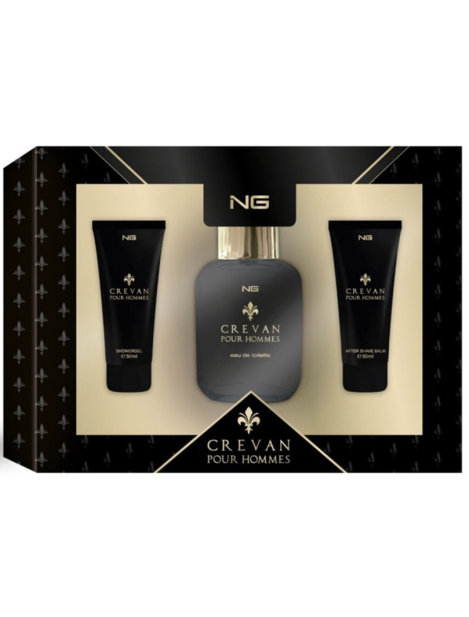 Ng Perfumes Crevan Pour Hommes Cofanetto - Edt 50Ml + Gel Doccia 50Ml + Dopobarba 50Ml