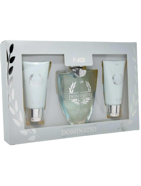 Ng Cofanetto Dominatio Eau De Parfum Uomo 80 Ml + Shower Gel 50 Ml + After Shave 50 Ml