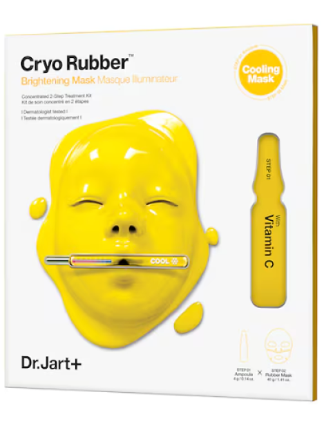 Dr.jart+ Cryo Rubber With Brightening Vitamin C Mask Maschera Viso Illuminante 4 Gr + 40 Gr Dr.jart+ Cryo Rubber With Brightening Vitamin C Mask Maschera Viso Illuminante 4 Gr + 40 Gr