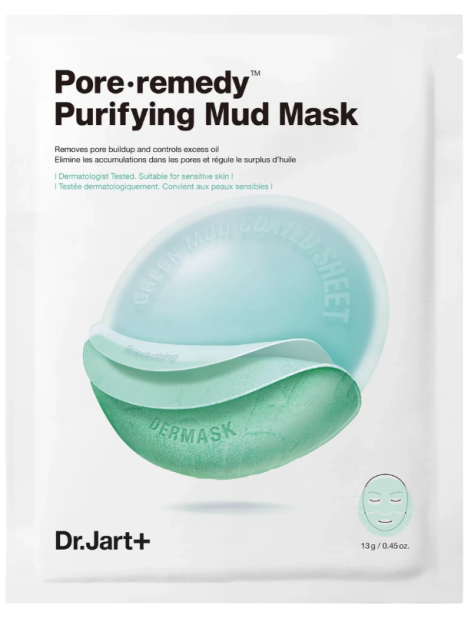 Dr.jart+ Dermask Pore Remedy Purifying Mud Mask Maschera Al Fango Purificante 13 Gr
