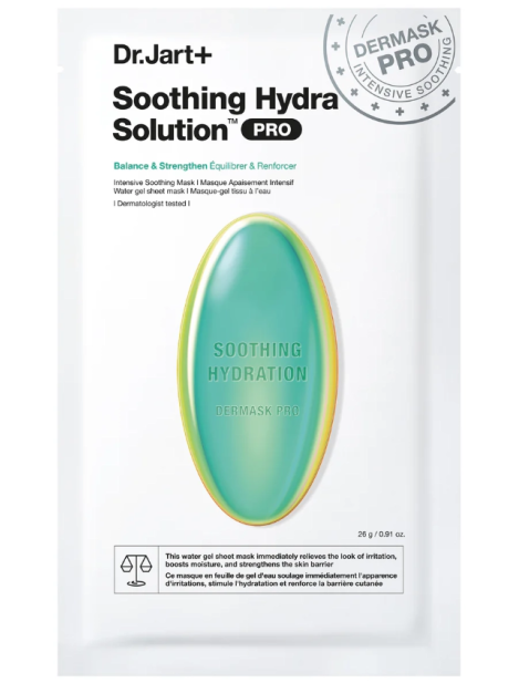 Dr.jart+ Dermask Soothing Hydra Solution Pro Maschera Viso Idratante 26 Gr