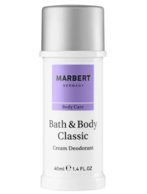 Marbert Bath & Body Classic Deodorante In Crema Trattamenti Corpo 40Ml