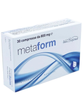 Biogroup Metaform Integratore Alimentare Controllo Del Peso 30 Compresse Da 800 Mg