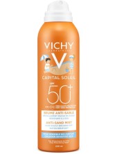 Vichy Idéal Soleil Spray Anti-sabbia Bambini Spf 50+ Protezione Corpo 200 Ml
