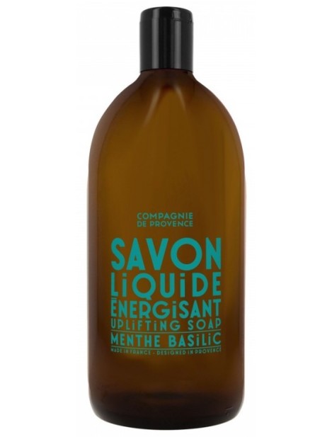 Compagnie De Provence Energisant Menthe Basilic Savon Liquide 1L