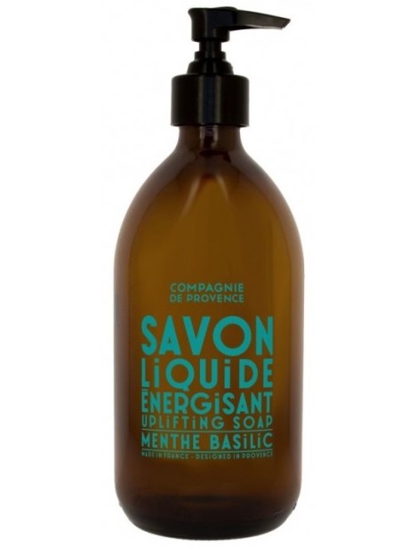 Compagnie De Provence Energisant Menthe Basilic Savon Liquide 500 Ml