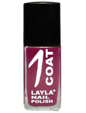 Layla One Coat Nail Polish Smalto 17 Ml - N.23 Cranberry