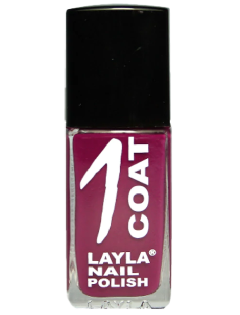 Layla One Coat Nail Polish Smalto 17 Ml - N.23 Cranberry