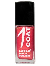 Layla One Coat Nail Polish Smalto 17 Ml - N.27 Reflection Cherry