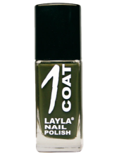 Layla One Coat Nail Polish Smalto 17 Ml - N.29 Vert Noir