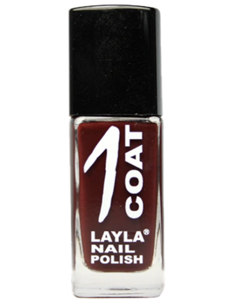 Layla One Coat Nail Polish Smalto 17 Ml - N.30 Chestnut