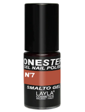 Layla One Step Gel Nail Polish Smalto Semipermanente 5 Ml - N.7 Red Stone