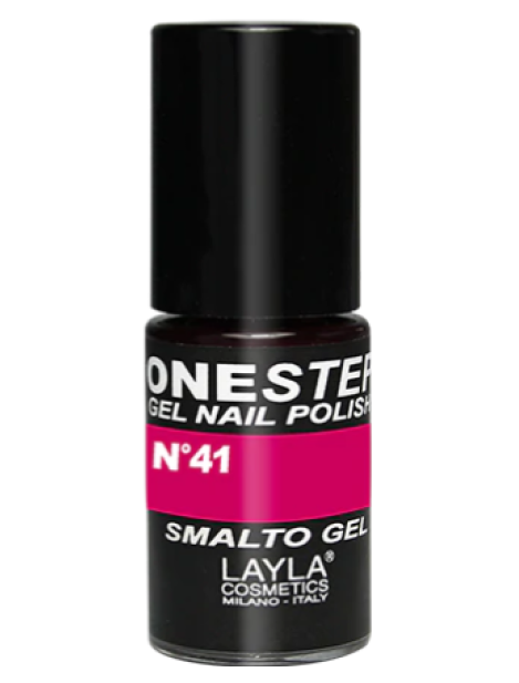 Layla One Step Gel Nail Polish Smalto Semipermanente 5 Ml - N.41 Minnie Pink
