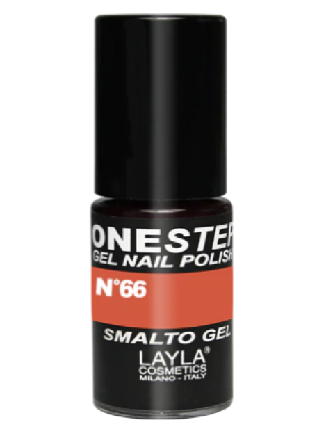 Layla One Step Gel Nail Polish Smalto Semipermanente 5 Ml - N.66 Poppy Peach