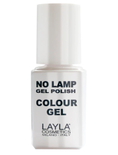 Layla No Lamp Gel Polish Colour Smalto Semipermanente 10 Ml - N.1 Straight White