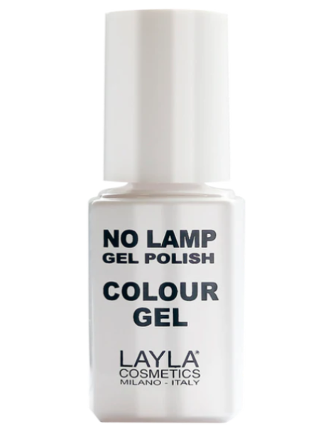 Layla No Lamp Gel Polish Colour Smalto Semipermanente 10 Ml - N.1 Straight White