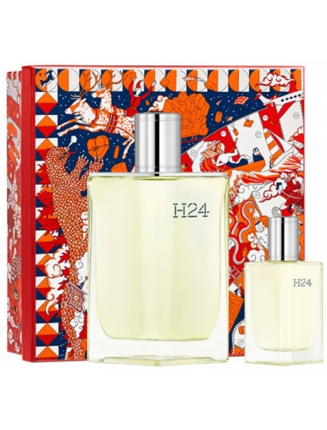 Hermès H24 Eau De Toilette Uomo Cofanetto