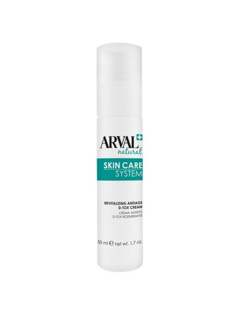 Arval Natural Skin Care System Crema Antietà D-Tox Rigenerante 50Ml