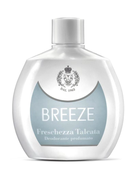Breeze Squeeze Deodorante Profumato - Freschezza Talcata 302 - 100 Ml