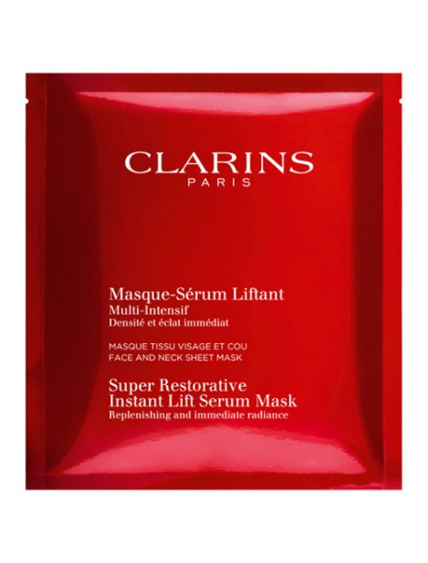 Clarins Super Restorative Instant Lift Serum Mask – Maschera-Siero Lifting Multi-Intensiva 1 X 30 Ml